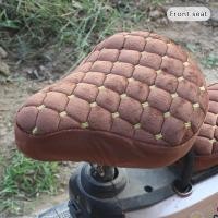 ราคา Rowlands ที่หุ้มเบาะทั่วไปผ้าคลุมเบาะนั่งจักรยานไฟฟ้ารถจักรยานแบตเตอรี่รถยนต์ความหนาสวมใส่สบาย (21427473643)