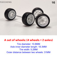 ราคา YUECHENG 4ชิ้น เซ็ต1 64ล้อขนาดสำหรับล้อยาง Hotwheels รุ่นรถแก้ไขชิ้นส่วน (19794536898)