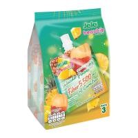 ราคา แพ็ค 3 Jele beautie เจเล่ บิวตี้ เยลลี่ผสมน้ำผลไม้ มีวิตามิน คอลลาเจนผสมวิตามินซี แคลอรี่ต่ำ 140 150 กรัม (21703104150)