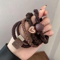 ราคา 10ชิ้นยางรัดผู้หญิงยางรัดผมหางม้าสูงแบบเรียบง่ายเชือกรัดผมวงยางหนียวทนยางรัดศีรษะยางรัดยางรัดผมใหม่ (21608772090)