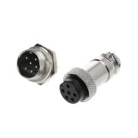 ราคา การบินปลั๊กสายไฟแจ็ค RCA 16มม 2 3 4 5 6 8 9 Pin GX16 (7138688703)