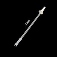 ราคา หลอดดูดน้ำพลาสติก หลอดใส่ขวดน้ำ หลอดเด้ง หลอดดูดน้ำ หลอดขวดน้ำขนาดใหญ หลอดใสยาว31ซม หางงอได้ (21649433625)