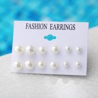 ราคา 17MILE Vintage Cubic Zirconia Round Stud Earrings Set For Women Silver Color Crystal Rhinestone Heart Earrings Jewelry (14905289825)