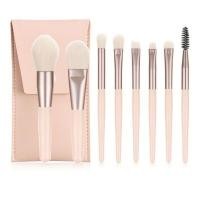 ราคา คุณภาพ แปรงแต่งหน้า 8 ชิ้น เซต มินิ ความงาม พร้อมกระเป๋า เครื่องมือแต่งหน้า ใบหน้า อายแชโดว์ ลิป รองพื้น บลัชออน แปร (21639392757)