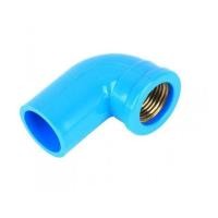 ราคา ข้องอเกลียวในทองเหลือง พีวีซี PVC ขนาด 1 2 4 หุน (19484684956)