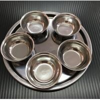 ราคา ชุดถวายข้าวพระ ถวายน้ำชา สแตนเลส ถ้วยกลม 5 ใบ พร้อมถาดกลม (6193948270)