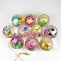 ราคา ลูกเด้ง มีไฟ LED 65mm มีเชือก ไม่มีเชือก ลายการ์ตูน ของเล่นเด็ก ลูกบอลมีไฟ บอลน้ำมีไฟ บอลเด้ง (19441080122)