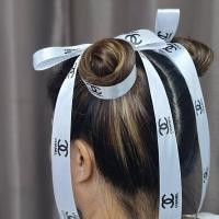 ราคา โบว์ชาแนล โบว์Chanel สีขาว มีหลายขนาดค่ะ โบว์ธรรมดาหลบไป เทรนด์ใหม่มาแรง มัดผมด้วยริบบิ้น Chanel สวยหรูสไตล์คุณหนู (2049350428)
