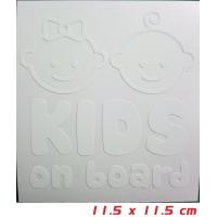 ราคา สติ๊กเกอร์ BABY ON BOARD STICKER สติ๊กเกอร์ ในรถมีเด็ก ติดรถ BABY IN CAR STICKER เบบี้อินคาร์ (7179062226)