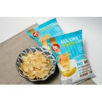 ราคา กล้วยหอมทองทอดกรอบ รสซาวครีมและหัวหอม Banana Chips All Like (11040325722)