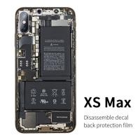 ราคา ฟิล์มหลังด้าน ฟิล์มถอดแยกชิ้นส่วนเมนบอร์ดลายพราง สำหรับ iPhone 15 Pro Max 14 13 12 11 Pro XS Max Mini X XR SE 2020 8 7 6 6s Plus ฟิล์มหลัง ไอโฟน (16565686696)