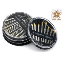 ราคา เข็มเย็บผ้าหัวทอง คละขนาด บรรจุ 30 เล่ม (2625304714)