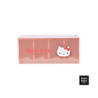 ราคา Moshi Moshi ตลับแปรงสีฟัน 4 ช่อง ที่แขวนแปรงสีฟัน ลาย Hello Kitty ลิขสิทธิ์แท้จากค่าย Sanrio รุ่น 6100002323 2324 (21368118101)