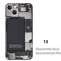 ราคา ฟิล์มหลังด้าน ฟิล์มถอดแยกชิ้นส่วนเมนบอร์ดลายพราง สำหรับ iPhone 15 Pro Max 14 13 12 11 Pro XS Max Mini X XR SE 2020 8 7 6 6s Plus ฟิล์มหลัง ไอโฟน (16565686702)