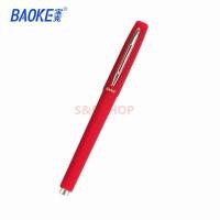 ราคา ปากกา ปากกาเจล ยี่ห้อ BAOKE รุ่นPC1848 ขนาดเส้น 1 0 mm หมึกสีน้ำเงิน ดำ แดง มีปลอกด้ามยาง ราคาต่อด้าม ปากกาเจล ปากกาด้ามยาง (7095760334)