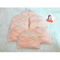 ราคา NEW พร้อมส่ง หมวก ถุงมือ ถุงเท้าเด็กอ่อน เด็กแรกเกิดNB สีพื้นไม่ปักลาย 1 set (17437567689)