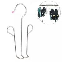 ราคา ไม้แขวน ไม้แขวนรองเท้า ที่ตากรองเท้า ไม้แขวนสแตนเลส พร้อมส่ง ไม้รองเท้า (8336907437)