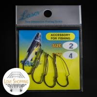 ราคา เบ็ดเกี่ยวหนอนยาง มีกันสวะ เบ็ดเกี่ยวหนอน เบ็ดกันสวะ เบ็ดเกี่ยวหนอนยาง เบ็ดเท็กซัส เหยื่อยาง fishing love (7537240865)