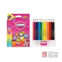 ราคา Master Art สีไม้ ดินสอสีไม้ แท่งสั้น 12 สี ซุปเปอร์ไบรท์ จำนวน 1 กล่อง (10139375243)