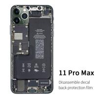 ราคา ฟิล์มหลังด้าน ฟิล์มถอดแยกชิ้นส่วนเมนบอร์ดลายพราง สำหรับ iPhone 15 Pro Max 14 13 12 11 Pro XS Max Mini X XR SE 2020 8 7 6 6s Plus ฟิล์มหลัง ไอโฟน (16565686705)
