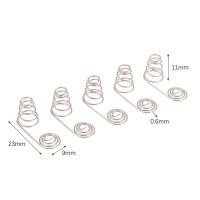 ราคา KingBe 5ชิ้นแบตเตอรี่ AA ขั้วลบและขดลวดบวกแผ่นสัมผัสสปริงแบตเตอรี่ AA นิกเกิลลวดสปริง (21225983909)