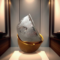 ราคา ขันน้ำลายไทย ขนาด10 ซ ม มีให้เลือก2สี สีเงิน ทอง (21437997989)