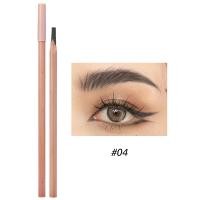ราคา Dorisna ดินสอเขียนคิ้วไม้ติดทนนานสำหรับมืออาชีพกันน้ำดินสอเขียนคิ้ว4สีสีสำหรับสักคิ้วแต่งหน้าดินสอเครื่องสำอาง (21637258581)