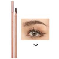 ราคา Dorisna ดินสอเขียนคิ้วไม้ติดทนนานสำหรับมืออาชีพกันน้ำดินสอเขียนคิ้ว4สีสีสำหรับสักคิ้วแต่งหน้าดินสอเครื่องสำอาง (21637258580)