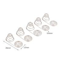 ราคา KingBe 5ชิ้นแบตเตอรี่ AA ขั้วลบและขดลวดบวกแผ่นสัมผัสสปริงแบตเตอรี่ AA นิกเกิลลวดสปริง (21225983908)