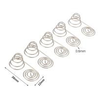 ราคา KingBe 5ชิ้นแบตเตอรี่ AA ขั้วลบและขดลวดบวกแผ่นสัมผัสสปริงแบตเตอรี่ AA นิกเกิลลวดสปริง (21225983907)