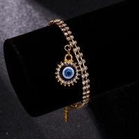 ราคา Rinhoo สร้อยข้อมือดวงตาปีศาจสีน้ำเงินนำโชคชาวตุรกีสร้อยข้อมืออัลลอยด์ประดับพลอยเทียมรูปปลาดาวนกฮูกดอกไม้หัวใจสร้อยข้อมือถักจี้ (13521716672)