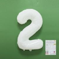 ราคา ลูกโป่งตัวเลขฟอยล์ 32นิ้ว สีขาว ลูกโป่งตัวเลข (21094238153)