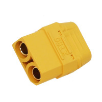 ราคา Amass XT90H Connector เชื่อมต่อกระแสสูง ตัวผู้ ตัวเมีย (19879459835)