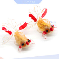 ราคา จี้สร้อยคอรูปปลาทองน่ารักเรซินหรูหราสำหรับพวงกุญแจ DIY สร้อยคอต่างหู (20470768323)