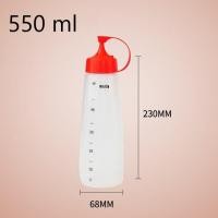 ราคา ขวดบีบพลาสติก ขวดบีบซอส แบบหนาอย่างดี แบบรูเล็ก 180ml 300ml 400ml 550ml ขวดใส่น้ำซอส ขวดใส่น้ำสลัด (13057592030)