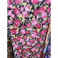 ราคา ผ้าเมตร ลายดอก กุหลาบ ทองกวา ชุดย้อนยุค ลอยกระทง สงกราน สีสด ดอกไม้ งานวัด ปีใหม่ หน้ากว้าง 110 115cm (13373816838)