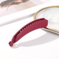 ราคา กิ๊ฟติดผมกล้วยฝ้าลายม้าแฟชั่นเครื่องประดับผมอเนกประสงค์1ชิ้นสีทึบกิ๊บปลายหาง (20422880036)