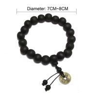 ราคา สร้อยข้อมือจี้เหรียญทองแดงเครื่องประดับโบราณลูกปัดไม้กำไลสำหรับทุกเพศ (21630952794)