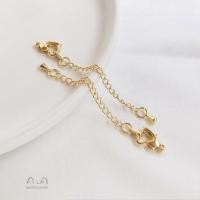 ราคา ห่วงโซ่ชุบสี18 K สีทองและขาวทองชมพูสร้อยข้อมือสร้อยคอ Diy อุปกรณ์เสริมเครื่องประดับวัสดุ (10851202605)