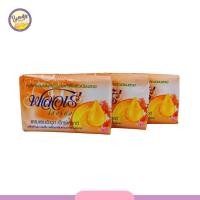 ราคา ฟลอเร่ เฮอร์บัล สบู่ผสมแซนดัลวูด เอ็กซ์แทรกต์ 80 กรัม x 3 ก้อน Flore Soap 3 pcs (21210775254)