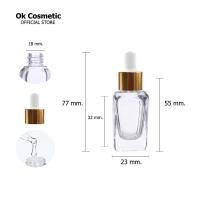 ราคา ขวดแก้ว ทรงเหลี่ยม ดรอปเปอร์ dropper ขวดแก้วใส ขวดหัวหยด ขวดเซรั่ม ขวดแก้วสี่เหลี่ยม หยดน้ำมัน ขวดแก้วขนาดเล็ก ขวดใส ขวดใส่น้ำหอม 10 50 ml (10263063840)
