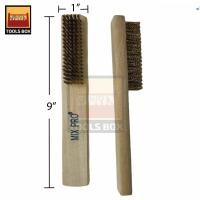 ราคา แปรงทองเหลืองด้ามไม้ แปรงลวดทองเหลืองด้ามไม้ แปรงทองเหลือง (10209509617)