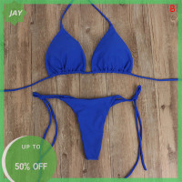 ราคา Lowest price Jay เซ็ตบิกินี่สุดเซ็กซี่สำหรับผู้หญิงชุดว่ายน้ำจีสตริงข้างจีสตริงชายหาดชุดว่ายน้ำชุดว่ายน้ำ (21576041604)