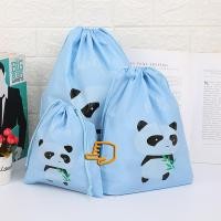 ราคา ถุงผูกเชือก Set 1 ผ้าผสมพลาสติก พิมพ์ลาย ถุงใส่ของ เครื่องสำอาง รองเท้า กันน้ำ จัดระเบียบกระเป๋าเดินทาง พกพาสะดวก (20355370047)