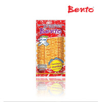 ราคา ขนม เบนโตะ ปลาหมึกอบ ปรุงรสเบนโตะ ปลาหมึกอบรสทรงเครื่อง ตรา Bento ขนาด 4 กรัม (16109684019)