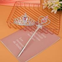 ราคา มงกุฏและไม้คฑา เจ้าหญิง แฟนซี สำหรับเด็ก (21356926604)