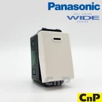 ราคา Panasonic สวิตช์ทางเดียว สีขาว พานาโซนิค รุ่น WEG 5001 K (21285992420)