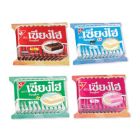 ราคา B85 ยกแพ็ค เซียงไฮ ขนม เวเฟอร์เคลือบครีม คละรส สตอเบอร์รี่ วานิลา ช็อคโกแลต นม 10ชิ้น อร่อย กินเพลิน (21405886035)