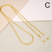 ราคา สายห้อยแว่นตาแฟชั่น2M 1ชิ้นอุปกรณ์เสริมแว่นตาสายคล้องคอตัวยึดแว่นกันแดดเชือกแขวนโซ่สายคล้องโลหะ (14857107918)