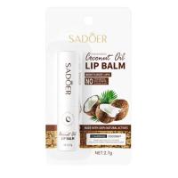 ราคา SADOER Coconut Dilnurishing Lip Balm ลิปบาล์มมะพร้าว ช่วยปรับปรุงริมฝีปากแห้ง ให้ความชุ่มชื้น อ่อนโยน 2 7 g (21519747977)